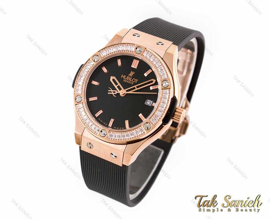 ساعت هابلوت زنانه رزگلد دورنگین Hublot-3275-L